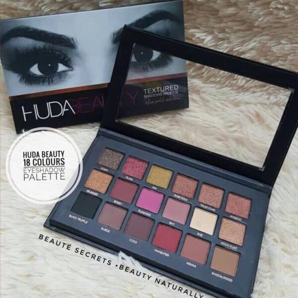 Huda beauty 18-color eyeshadow palette