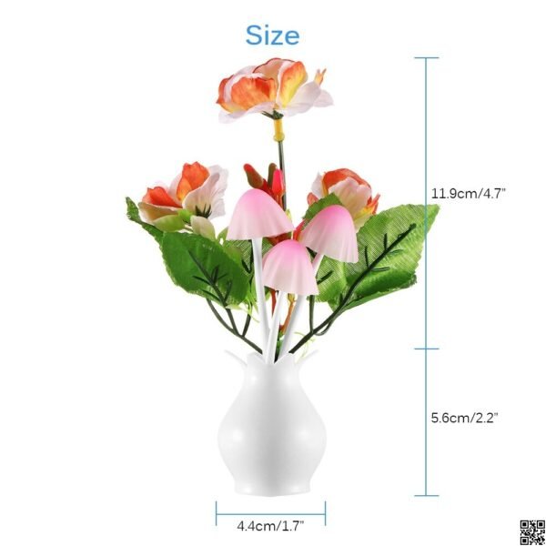 Romantic LED Mushroom Night Light